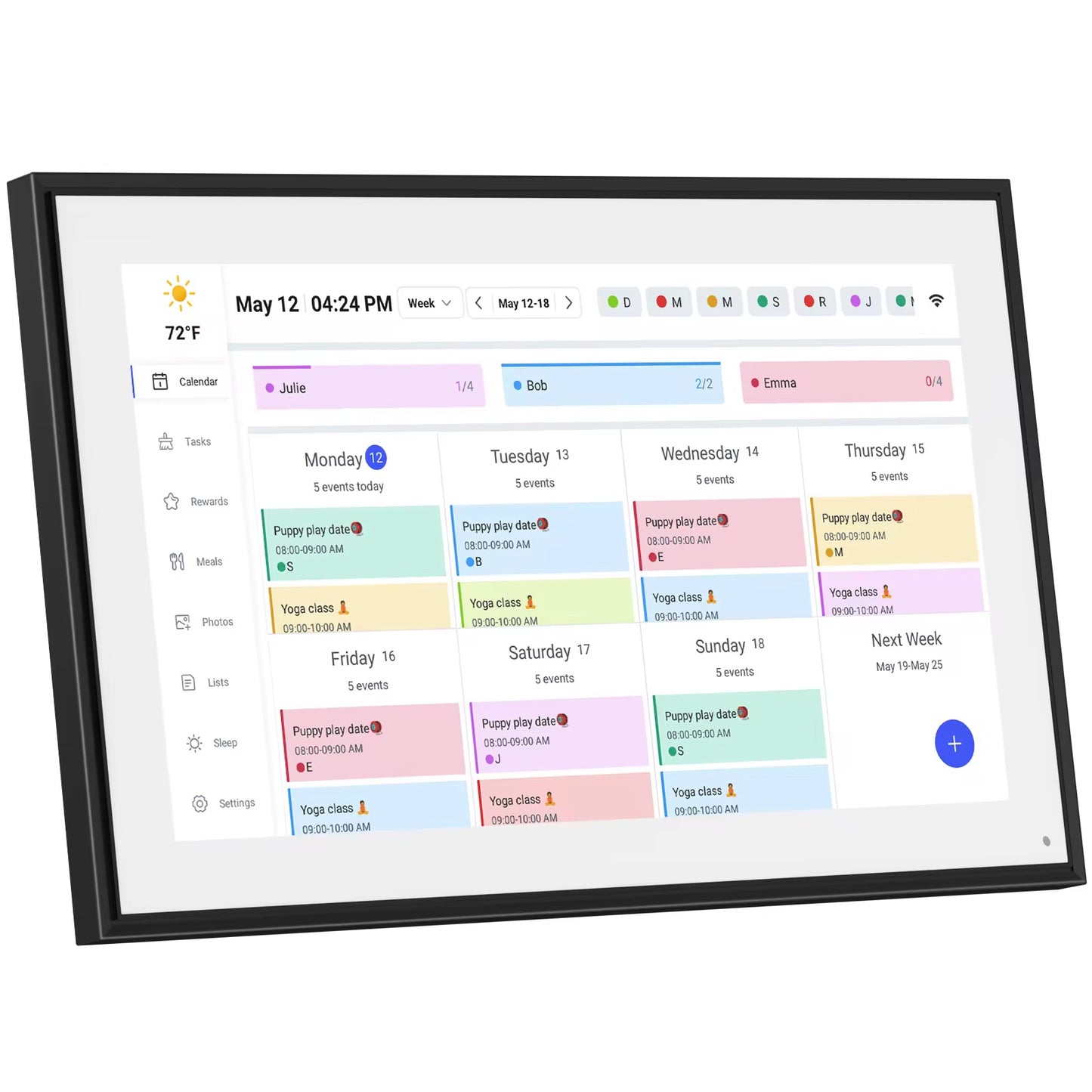 Naillix Touch Digital Calendar